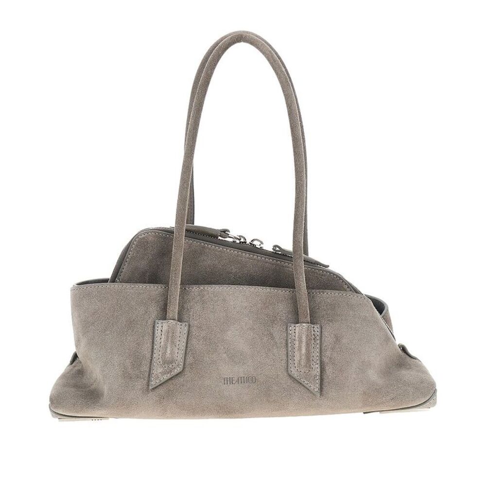 The Attico Women Suede Leather Small 'La Passeggiata' Bag